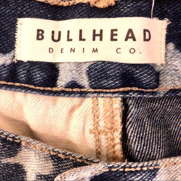 BULLHEAD DENIM American Flag Denim Shorts SZ 3 - Picture 5 of 5